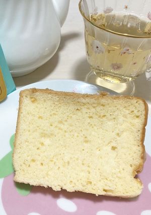 *簡単*ふわふわシフォンケーキ-レシピのメイン写真