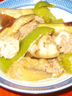 これは絶対美味しい!なすと鶏肉の煮物-レシピのメイン写真