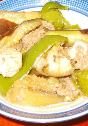 これは絶対美味しい！なすと鶏肉の煮物-レシピのメイン写真