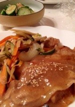 豚ロースのサッパリ焼き煮&サッパリ炒め！-レシピのメイン写真