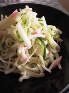 翌日も美味しい!わさマヨ大根サラダ-レシピのメイン写真