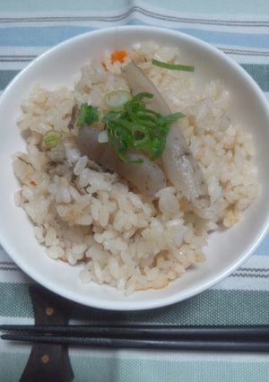 ★☆豚汁リメイク炊き込みご飯☆★-レシピのメイン写真