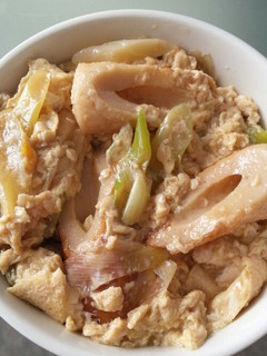ちくわの親子丼風-レシピのメイン写真