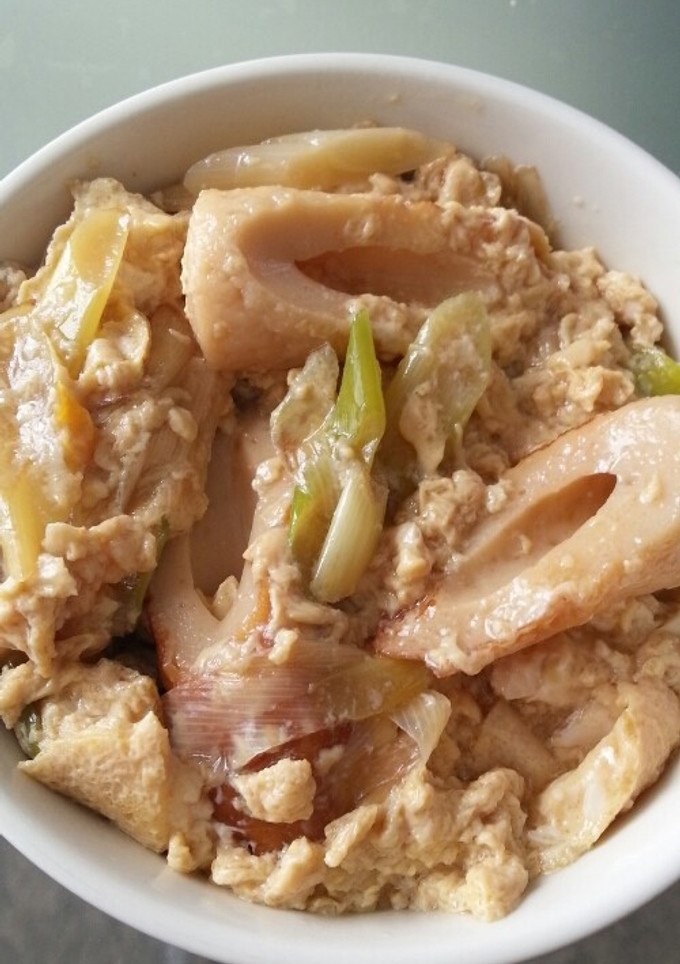 ちくわの親子丼風-レシピのメイン写真