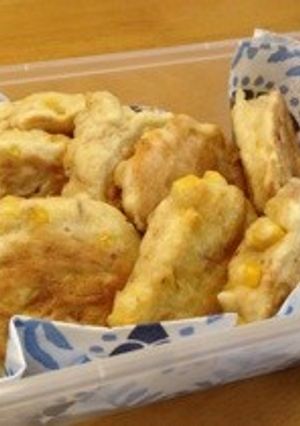 ☆簡単☆コーンとツナのお好み焼き-レシピのメイン写真