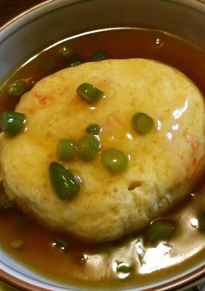 ◆簡単脇役◆お豆腐＆卵　和風あん◆-レシピのメイン写真