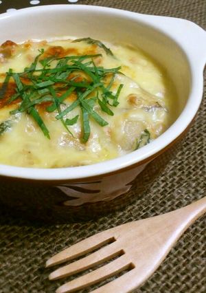 たまには和風で＊鮭と大葉の和風グラタン-レシピのメイン写真