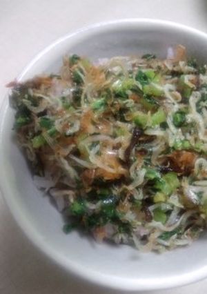 かぶの葉で手作りふりかけ♪-レシピのメイン写真