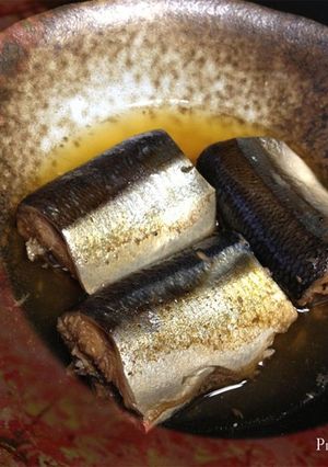圧力鍋で骨までほろほろ！さんまの甘辛煮-レシピのメイン写真