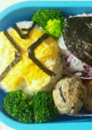 息子の遠足に挑戦したキャラ弁☆-レシピのメイン写真
