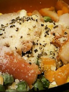 カニカマミックスベジタブルのバターチーズ-レシピのメイン写真