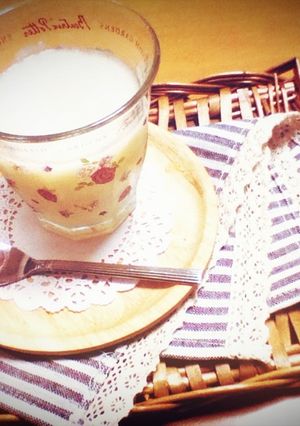 シャキシャキさっぱり梨スムージー！-レシピのメイン写真