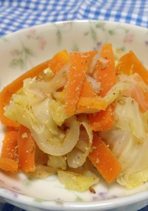 お弁当に！きゃべつとにんじんのおひたし-レシピのメイン写真