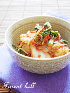 【サラダ感覚!】白菜の浅漬けキムチ-レシピのメイン写真