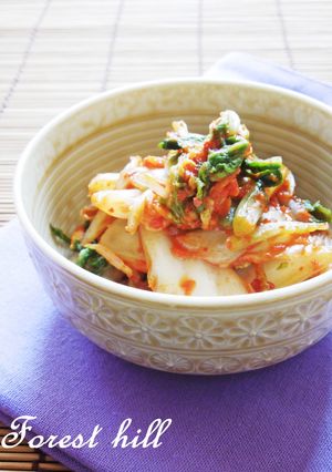 【サラダ感覚!】白菜の浅漬けキムチ-レシピのメイン写真