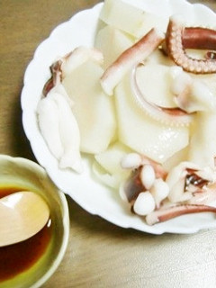 長芋と玉ねぎの、秋のスチーム料理-レシピのメイン写真