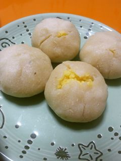 もちもちおからのスイートポテトまん-レシピのメイン写真