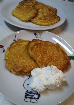 糖質オフ　おからパンケーキ-レシピのメイン写真