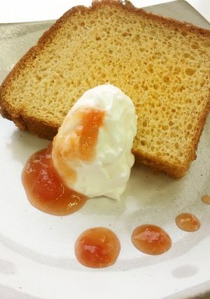 トマトシフォンケーキ-レシピのメイン写真