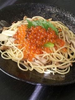 いくらときのこの和風パスタ-レシピのメイン写真