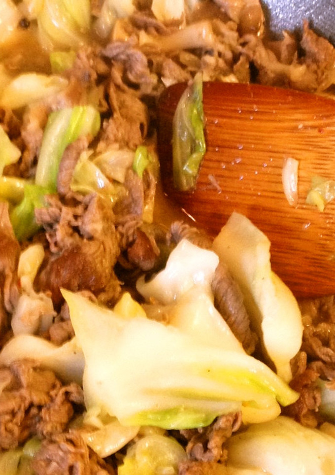 肉野菜炒め　−ぴり旨辛−-レシピのメイン写真