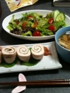 【21日間ダイエット】ささみの梅しそ巻き-レシピのメイン写真