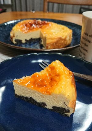 ミコばあばの水切りヨーグルトチーズケーキ-レシピのメイン写真