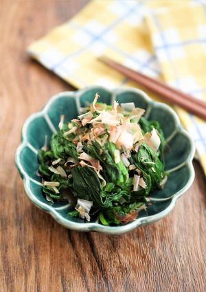 味付け1つ✨ほうれん草のうま塩おひたし-レシピのメイン写真