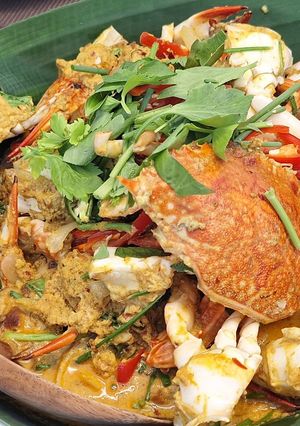 プーパッポン蟹カレー炒め【タイ人直伝】-レシピのメイン写真