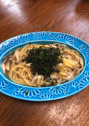 茅乃舎だし炊きパスタ-レシピのメイン写真