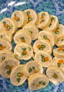 蒸籠で蒸す！ヘルシーな鶏ひき肉の野菜ロール-レシピのメイン写真