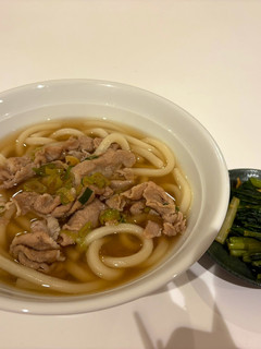 一人分肉うどん-レシピのメイン写真