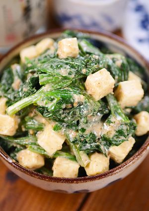 ほうれん草とチーズの特製ごまだれ和え⭐-レシピのメイン写真