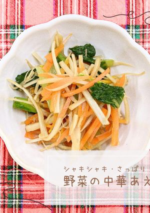 野菜の中華あえ-レシピのメイン写真