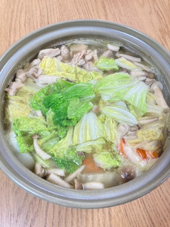 白味噌風昆布だしの白菜鍋-レシピのメイン写真