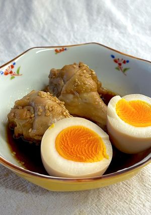 煮物のタレやスープが残ったら！勿体無い❣️味玉-レシピのメイン写真