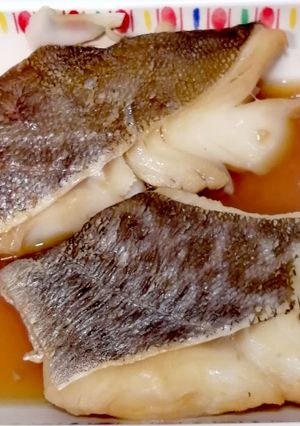 レンジで簡単、白身魚の煮付け-レシピのメイン写真