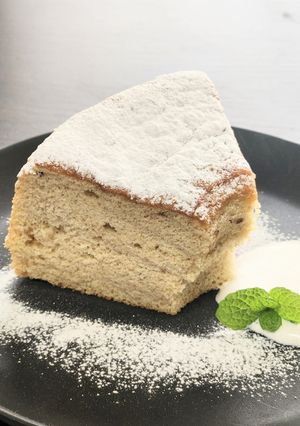 そば茶シフォンケーキ-レシピのメイン写真