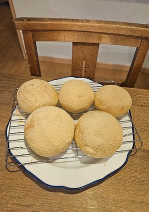 ふわふわ豆乳きな粉パン（キャラメル入り）-レシピのメイン写真