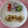 鶏もも肉と大豆のバーベキューソース