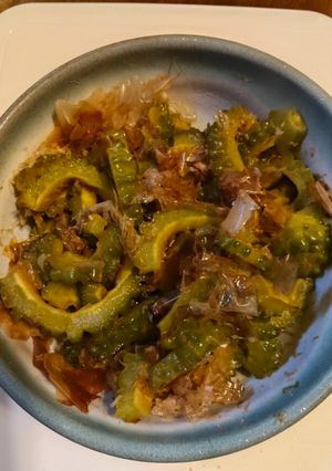 ゴーヤの酢じょうゆ漬け-レシピのメイン写真