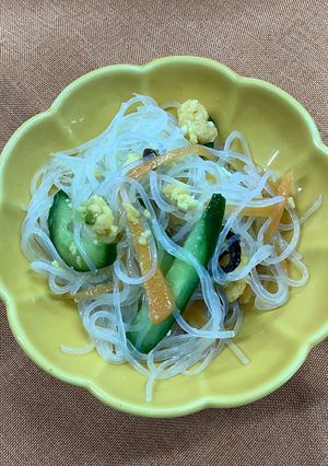 春雨の酢の物-レシピのメイン写真