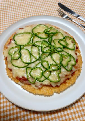 簡単☆お手軽ライスピザ♩-レシピのメイン写真