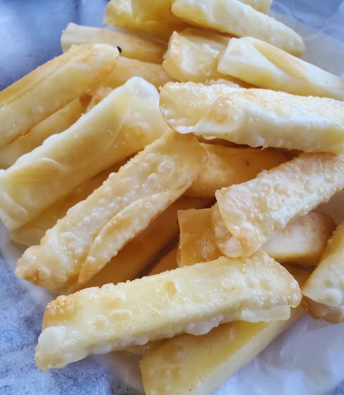 餃子の皮でチーズ揚げ-レシピのメイン写真