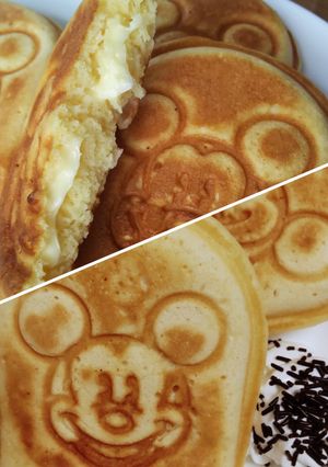ホットケーキ*ホットサンドメーカー活用-レシピのメイン写真