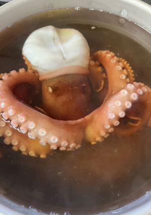 タコを茹でてみた-レシピのメイン写真