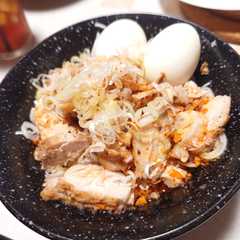 ガッツリニンニク鶏素麺-レシピのメイン写真