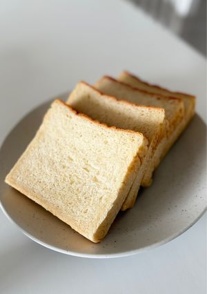 【高加水・低糖質】ふわんふわん食パン-レシピのメイン写真