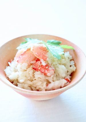 シンプルに、贅沢な【蟹飯】-レシピのメイン写真