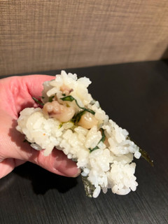 簡単☆たこわさおにぎり-レシピのメイン写真